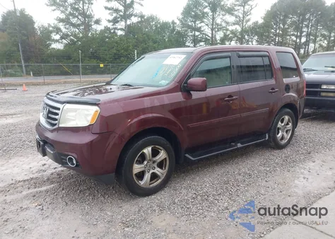 2012 Honda Pilot Ex-L from USA, damaged, VIN 5FNYF3H63CB028800